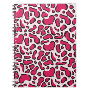 Rosa Leoparden Notizblock