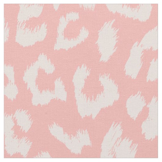 Rosa Leoparden Stoff (Nahaufnahme)