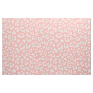 Rosa Leoparden Stoff