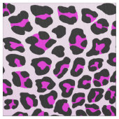 Rosa Leoparden Stoff (Nahaufnahme)
