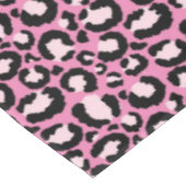 Rosa Leoparden Tischdecke (Schrägansicht)