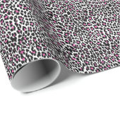 rosa Leopardendruck Geschenkpapier (Rolleneckpunkt)