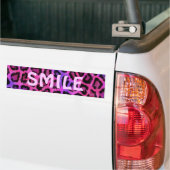Rosa Leopardendrucke Autoaufkleber (Auf Lkw)