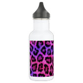 Rosa Leopardendrucke Trinkflasche (Links)