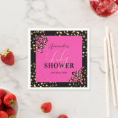 Rosa Leopardenprint-Dusche Serviette (Beispiel)