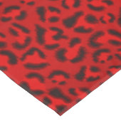 Rosa Leopardenstruktur. Tischdecke (Schrägansicht)