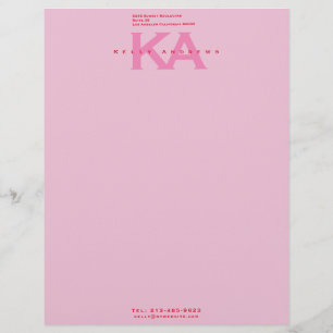 Rosa Letterhead Briefbogen