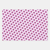 Rosa, leuchtend und hübsch geschenkpapier set (Vorderseite 3)