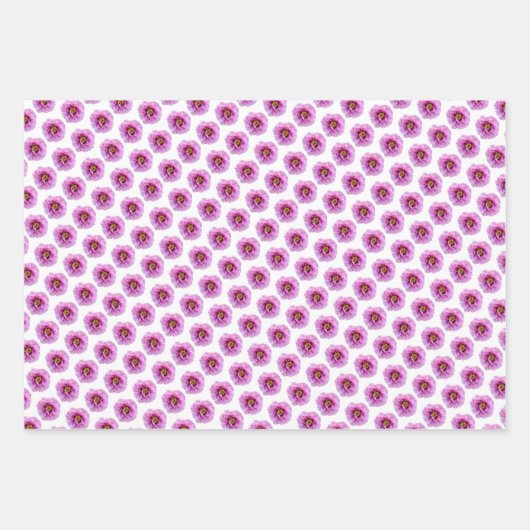 Rosa, leuchtend und hübsch geschenkpapier set (Vorderseite 3)