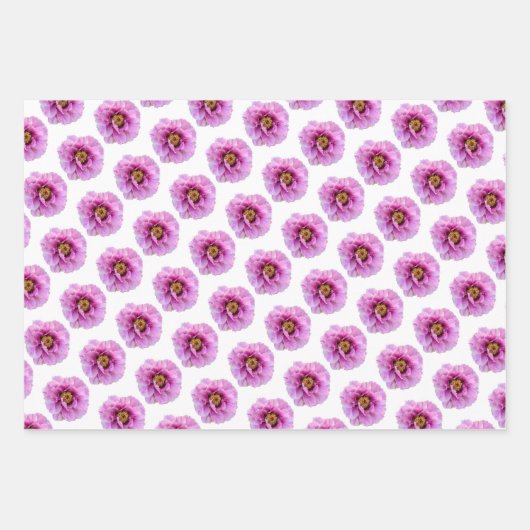 Rosa, leuchtend und hübsch geschenkpapier set (Vorderseite 2)