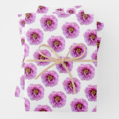 Rosa, leuchtend und hübsch geschenkpapier set (Beispiel)