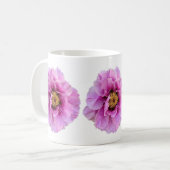 Rosa, leuchtend und hübsch kaffeetasse (Vorderseite Links)