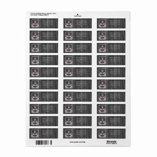 Rosa Libelle Rustikale Bezeichnung (Vorne)