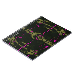 Rosa Lichter Notizbuch Notizblock