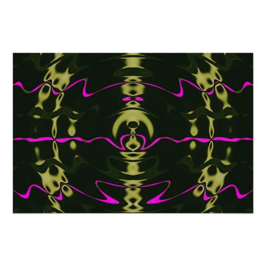Rosa Lichtleinwand Poster (Vorderseite)