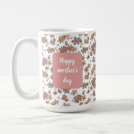 Rosa Liebe 2 FotoCollage - Muttertag nach Maß Kaffeetasse