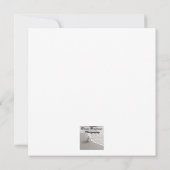 Rosa LIEBE Anna's Hummingbird Foto Flat Card Mitteilungskarte (Rückseite)