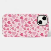 Rosa Liebe Case-Mate iPhone Hülle (Rückseite (Horizontal))