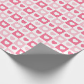 Rosa Liebe Geschenkpapier (Ecke)