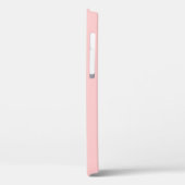 Rosa Liebe Herz Owl iPhone Case (Rückseite / Links)