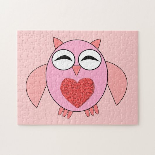 Rosa Liebe Hörpuzzle Puzzle (Horizontal)