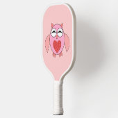 Rosa Liebe Hörschüssel Pickleball Schläger (Links)