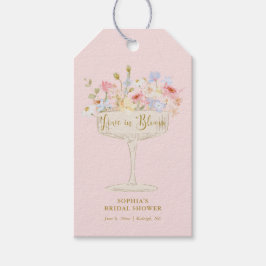 Rosa Liebe im Bloom Brautparty Vielen Dank Geschenkanhänger