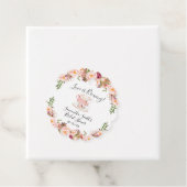 Rosa Liebe ist das Tee-Brautparty brauen Geschenkanhänger (Beispiel)