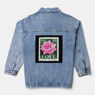 Rosa Liebe Jeansjacke