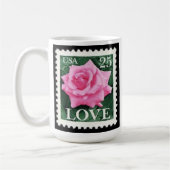Rosa Liebe Kaffeetasse (Links)