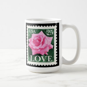 Rosa Liebe Kaffeetasse
