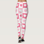 Rosa Liebe Leggings (Rückseite)