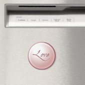 Rosa Liebe Magnet (In Situ (Geschirrspüler))