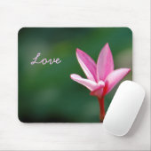 Rosa Liebe Mousepad (Mit Mouse)