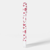 Rosa Liebe Muster personalisierter Name Case-Mate iPhone Hülle (Rückseite / Rechts)