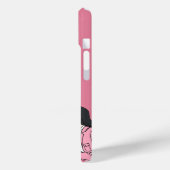 Rosa Liebe Paare Niedliche Mädchen und Junge Handy Case-Mate iPhone Hülle (Rückseite / Links)