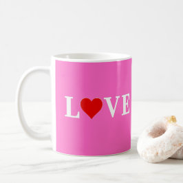 Rosa LIEBE Romantisches Elegant Kaffeetasse