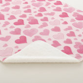 Rosa Liebe Sherpadecke (3/4)