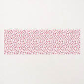 Rosa Liebe Yogamatte (Rückseite (Horizontal))