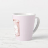 Rosa Liebeskerze Milchtasse (Rechte Ecke)