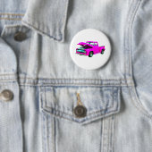 rosa Lieferwagen Button (Beispiel)