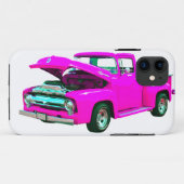 Rosa Lieferwagen Case-Mate iPhone Hülle (Rückseite (Horizontal))