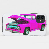 Rosa Lieferwagen Case-Mate iPhone Hülle (Rückseite (Horizontal))