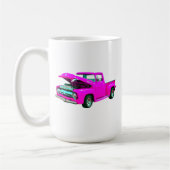Rosa Lieferwagen Kaffeetasse (Links)