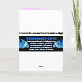 rosa Lieferwagen Karte (Rückseite)