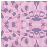 rosa Lila Abstrakte geometrische Muster Stoff (Nahaufnahme)