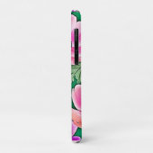 Rosa Lila Anemone Case-Mate iPhone Hülle (Hinten/Links)