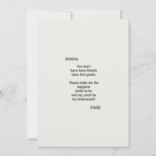 Rosa Lila Aquarellmauer Einladung (Rückseite)