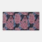 Rosa Lila auf dunkelblau Schreibtischunterlage (Vorderseite)