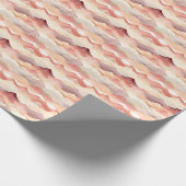 Rosa / Lila / Beige Berglandschaft Geschenkpapier (Ecke)